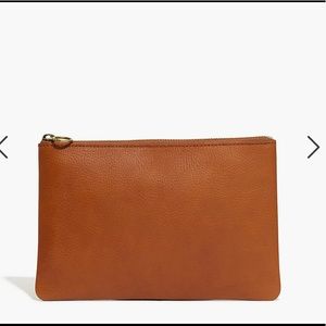 Madewell Leather Pouch Clutch